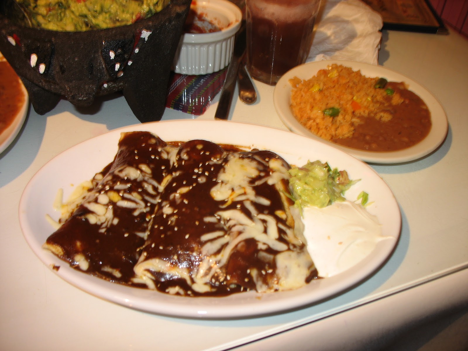 enchiladas de mole