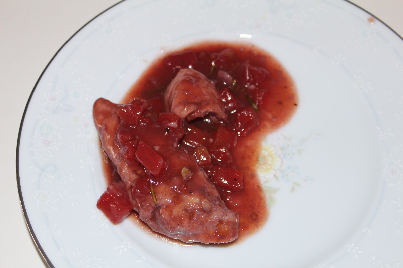 Braised Chicken in Red Wine Sauce