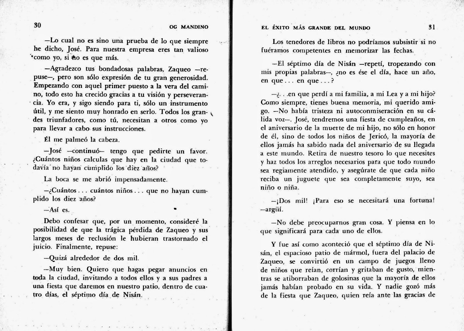 Mis Libros Digitales Pdf Og Mandino El Exito Mas Grande Del Mundo