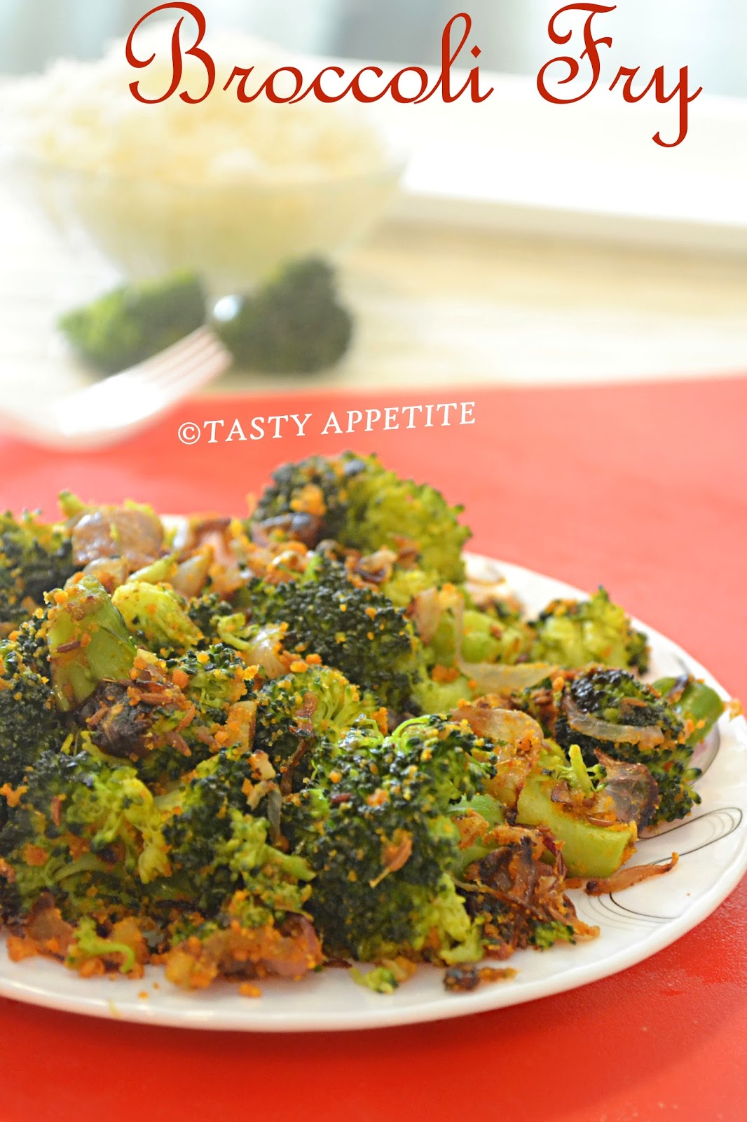 BROCCOLI FRY BROCCOLI STIR FRY RECIPE / EASY BROCCOLI RECIPES / STEP