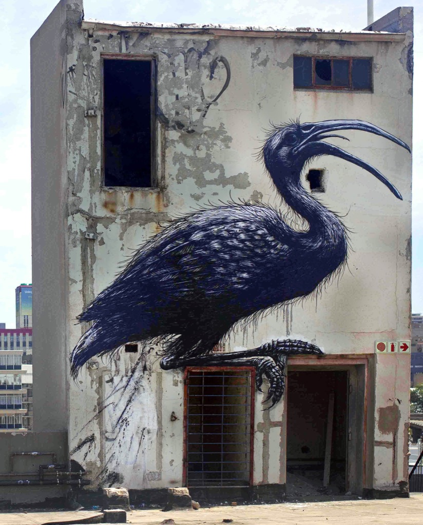 ROA New Mural In Johannesburg, South Africa (Part II) StreetArtNews