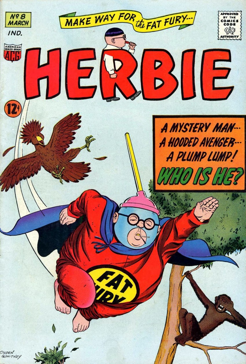 Pappy's Golden Age Comics Blogzine Number 1816 Herbie debuts as the
