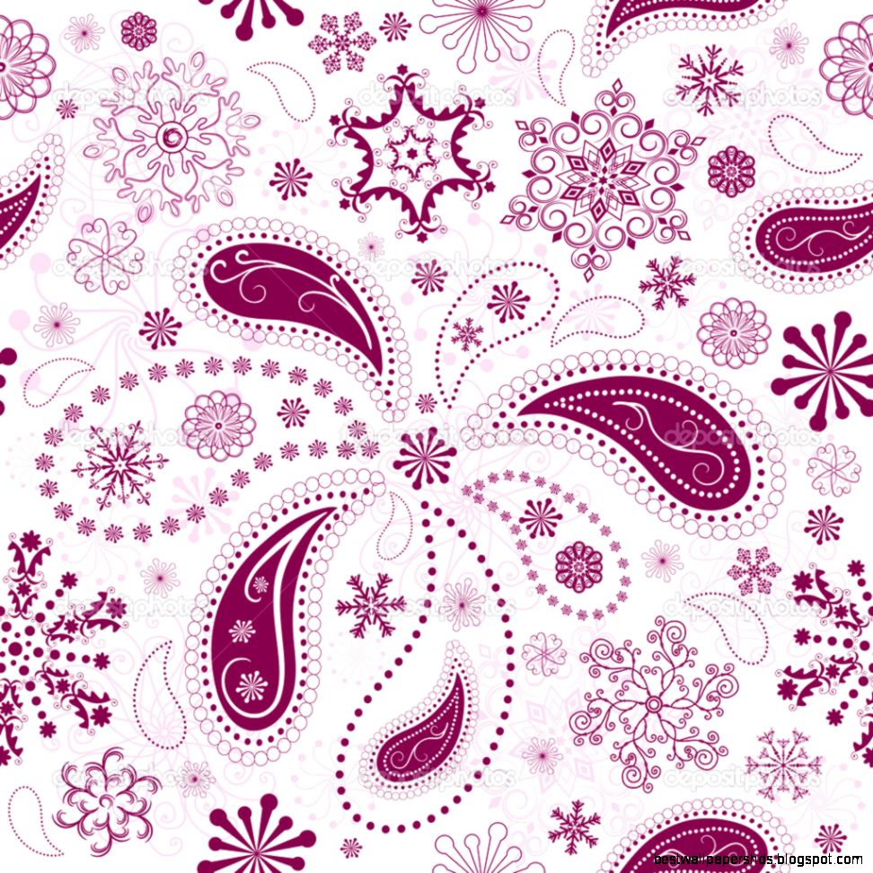 Seamless wallpaper with purple snowflakes — Stock Vector Seamless wallpaper with purple snowflakes — Stock Vector