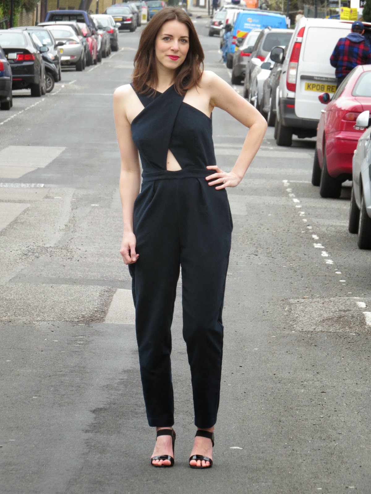 The Moody Blue Jumpsuit, Sew Dixie Lou.