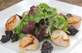 Scallops & Black Pudding - forget dieting forever