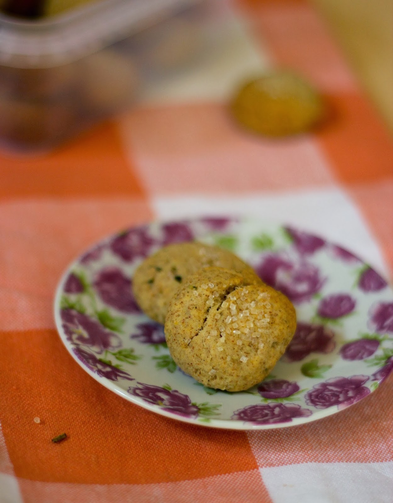 Healthy Baking Savoury Rosemary Coconut Cookies