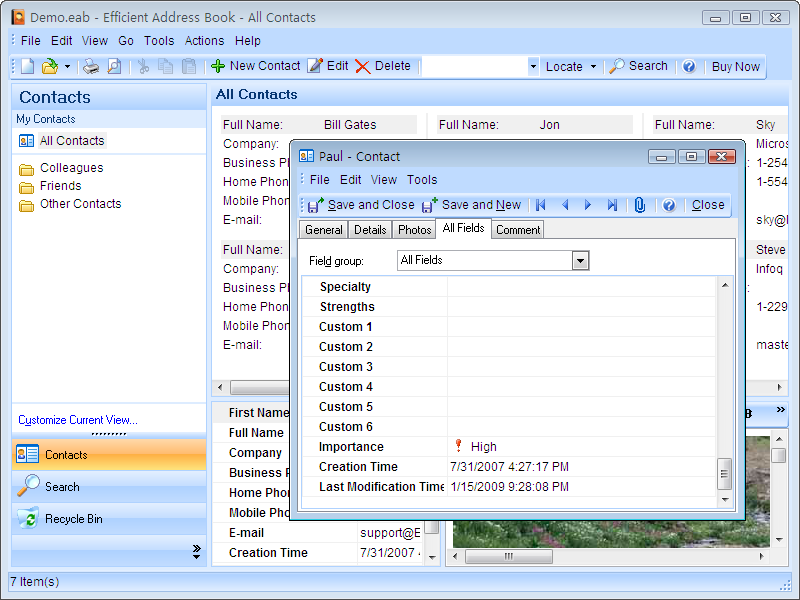 world of softwares 1 click freeware downloads efficient free address book program