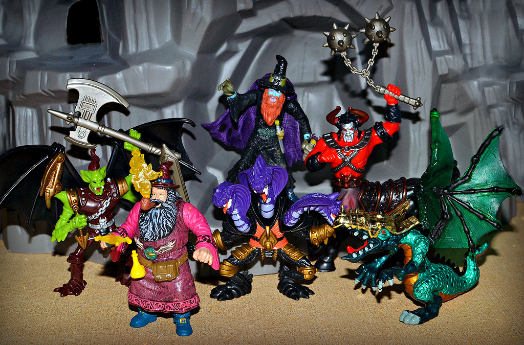Little Weirdos Mini figures and other monster toys 'The Wizard's
