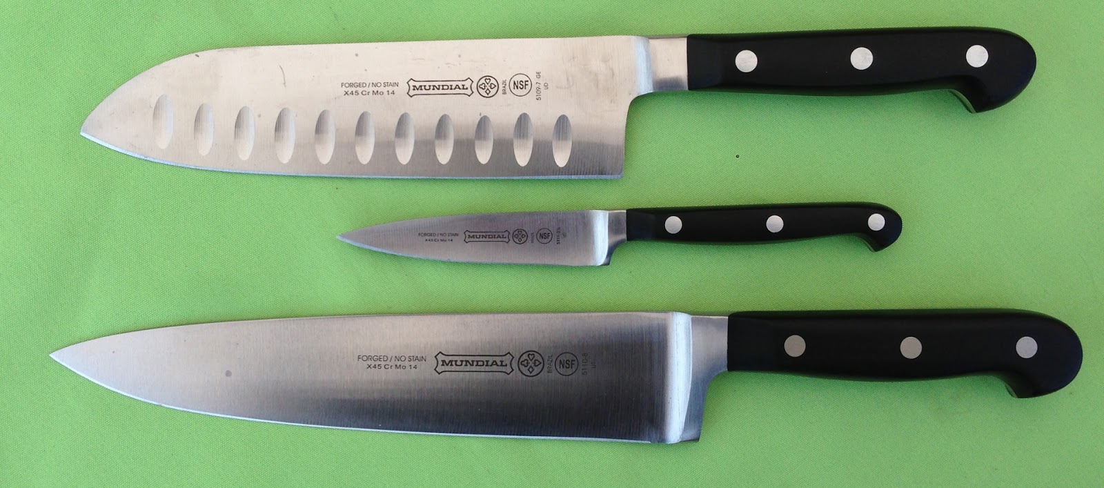 Mobile Knife Sharpening / Knife Sales Mundial Kitchen Knives