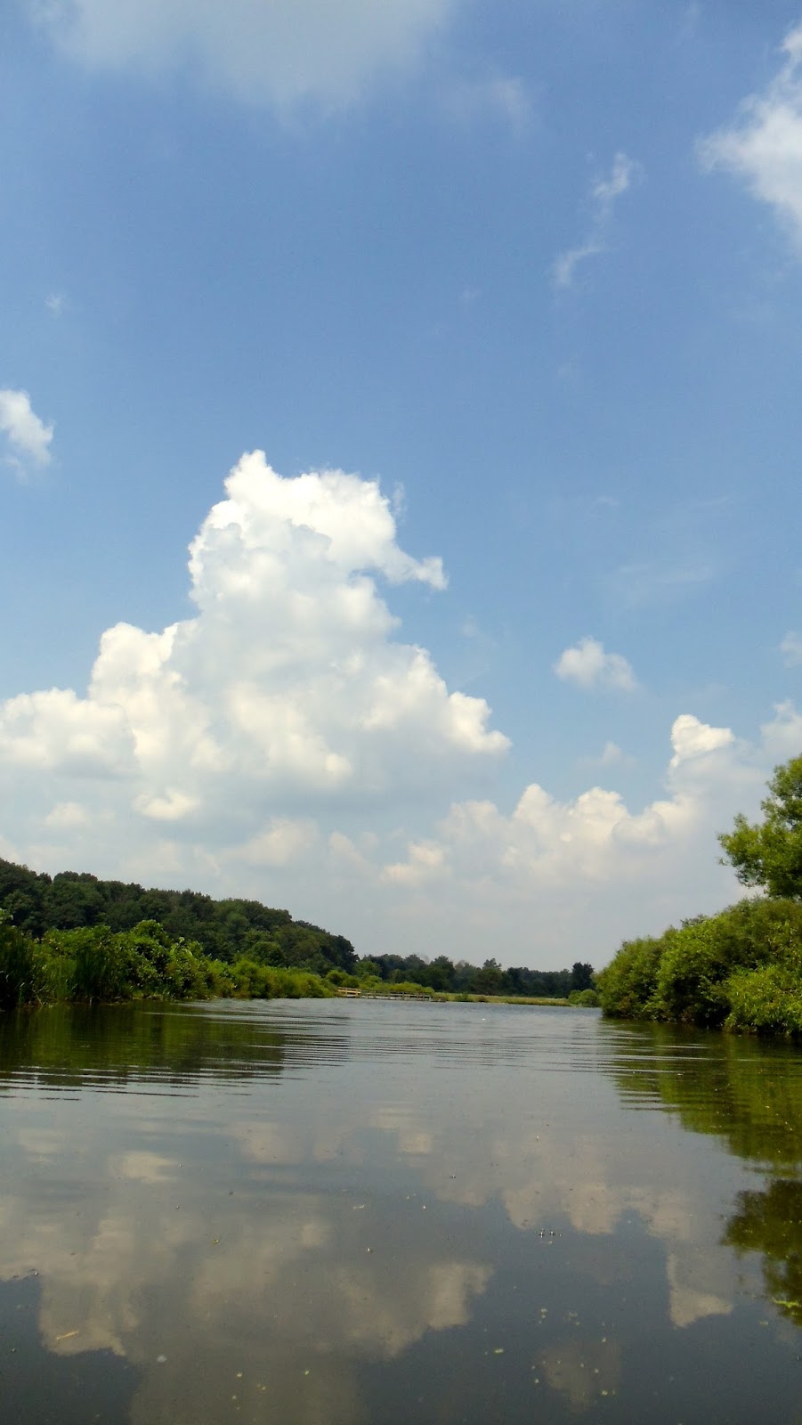 Jim and Bev Kayaking at Spencer Lake in Spencer, Ohio
