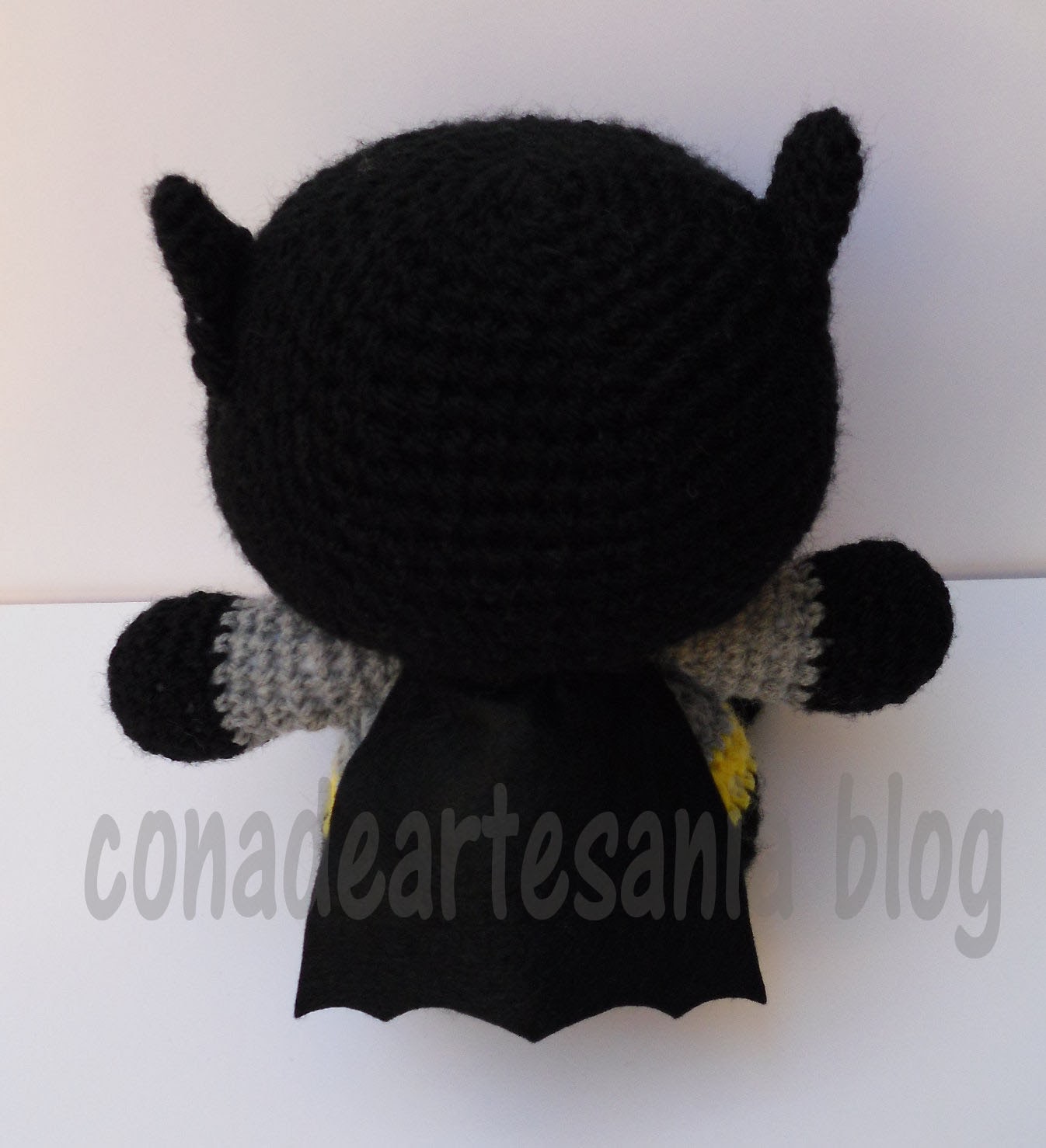 con A de artesan?a: Amigurumi Batman