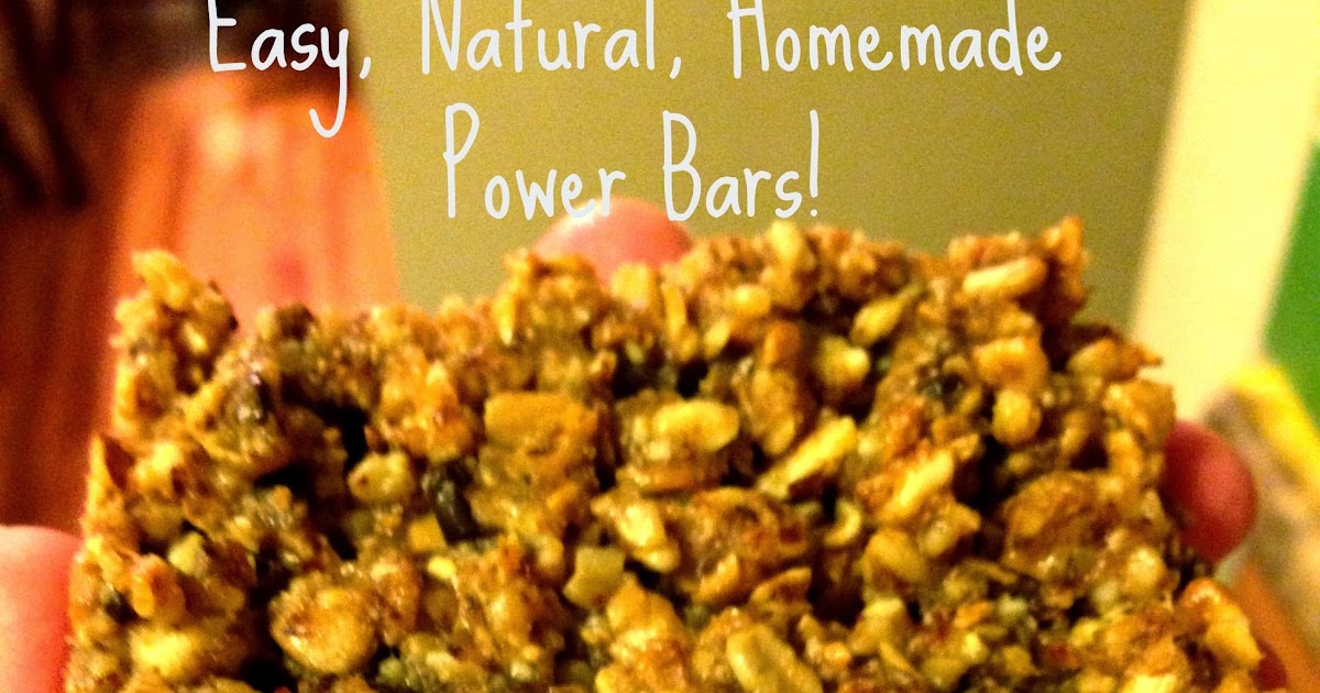 Dollops of Diane Easy, Natural, Homemade Power Bar Recipe