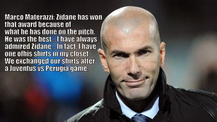 Quotes on Zinedine Zidane 6