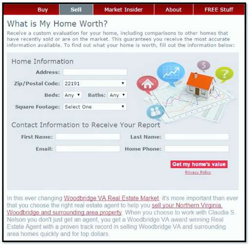 What is my Woodbridge VA home worth? Find out my home value