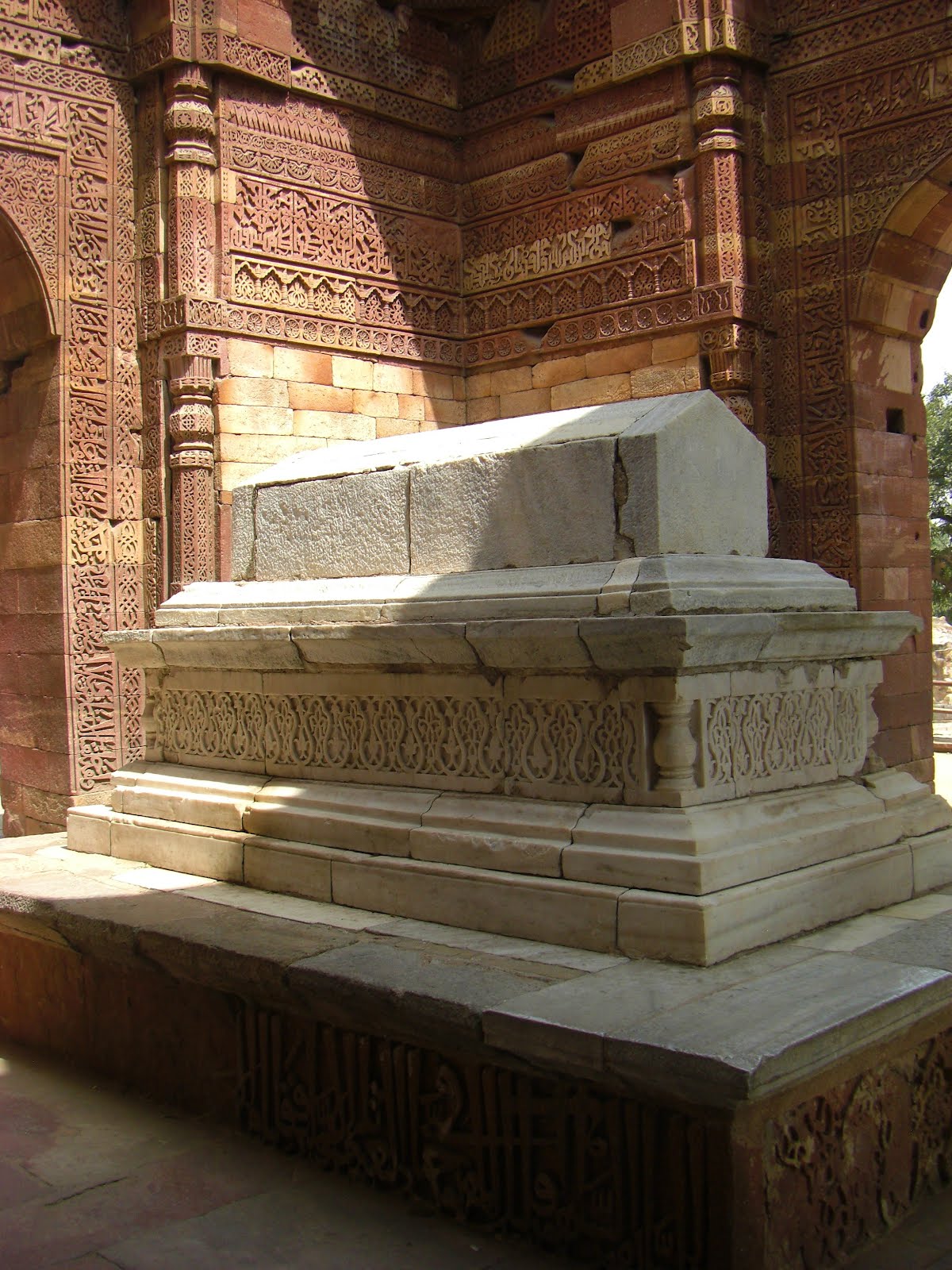 I was here Iltutmish's tomb