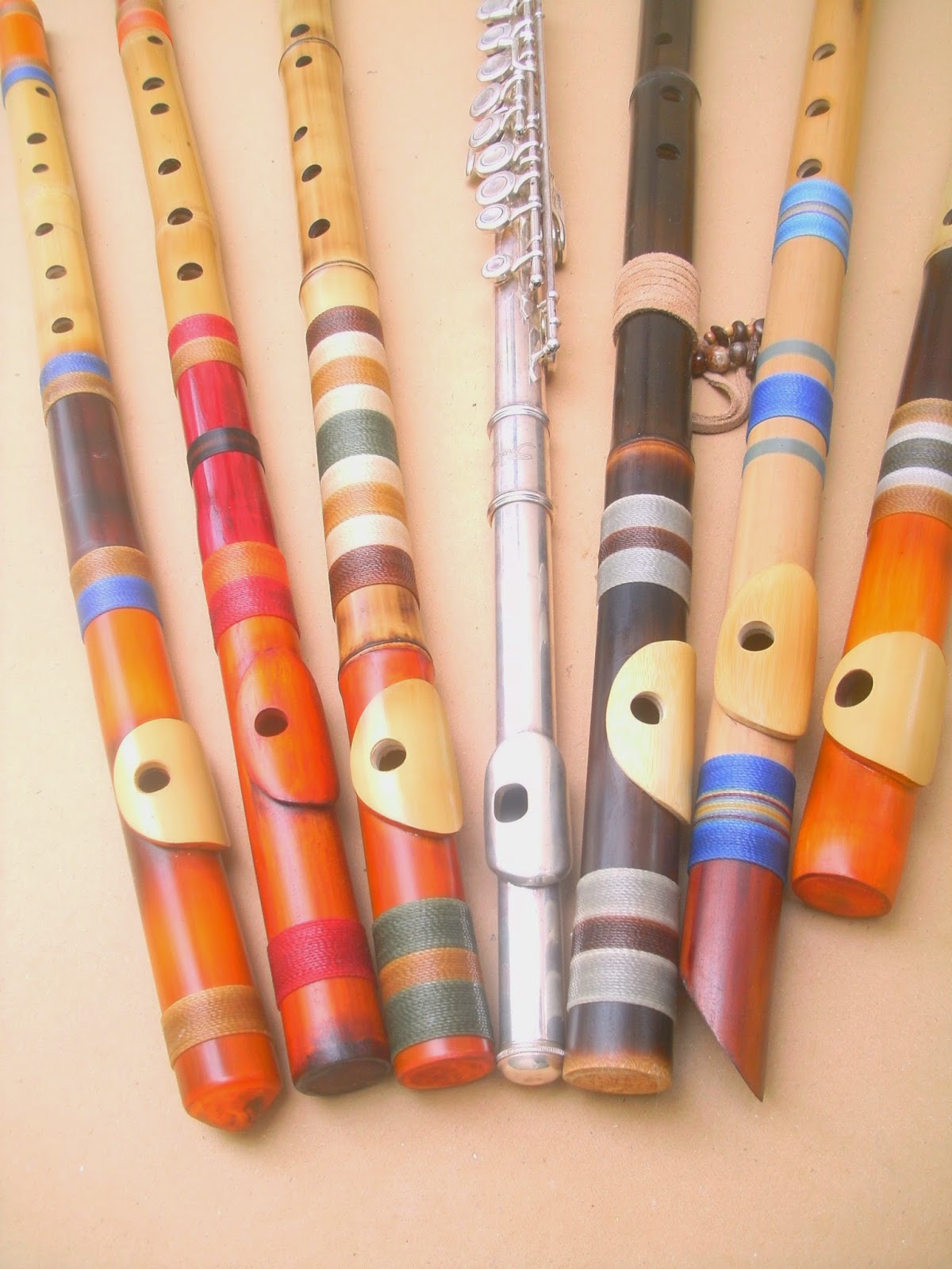 Kaypora FLAUTA TRANSVERSAL / ESTILO BANSURI / PÍFANO