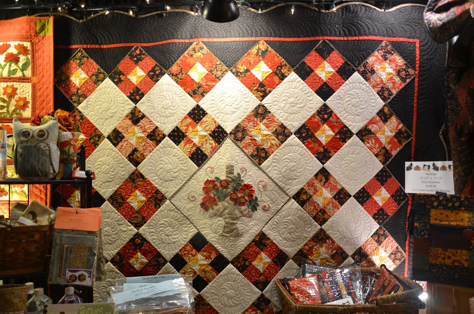 Sew'n Wild Oaks Quilting Blog Quilt Show in Folsom, California