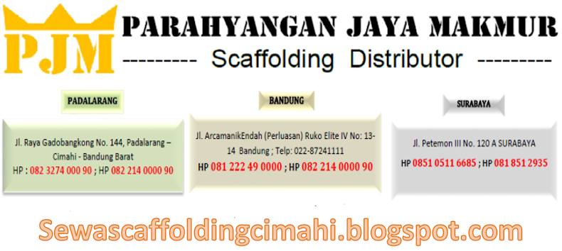 Jual Dan Sewa Scaffolding Cimahi