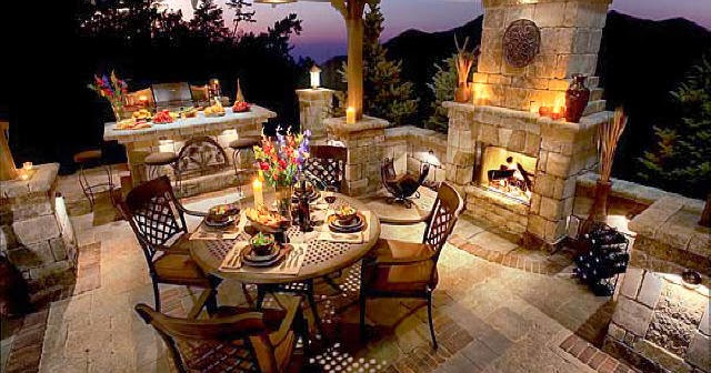Backyard And Patios Tuscan Style Patio