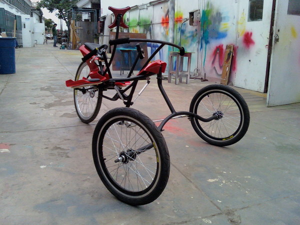 tricycle for disabled persons