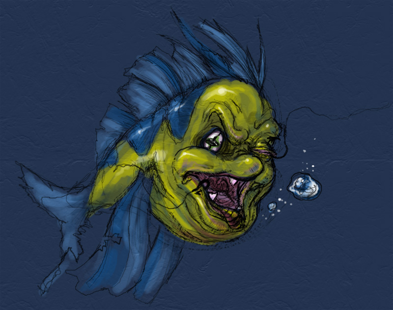 The Purple Baron Digital Doodles