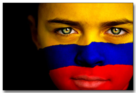colombia flag wallpaper