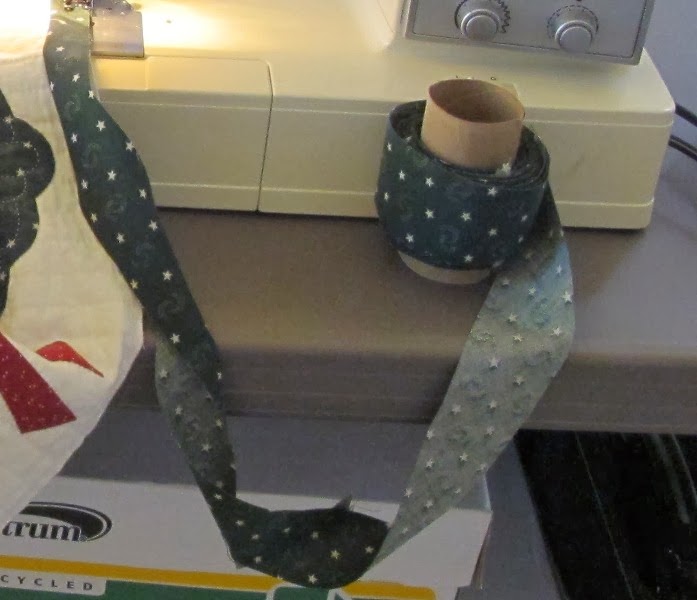 Baltimore Garden Quilts Easy Method to Join Binding Tails