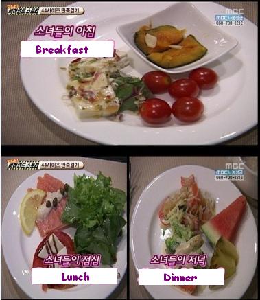 Snsd Diet