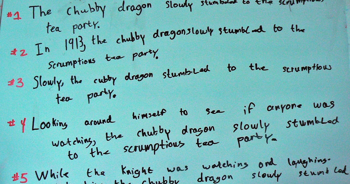 101 Days of Homeschooling Day 33 / 103 IEW Sentence Openers