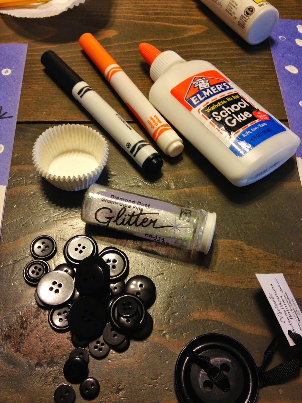 Be Brave, Keep Going Easy Cupcake Liner Snowman Craft For Kids