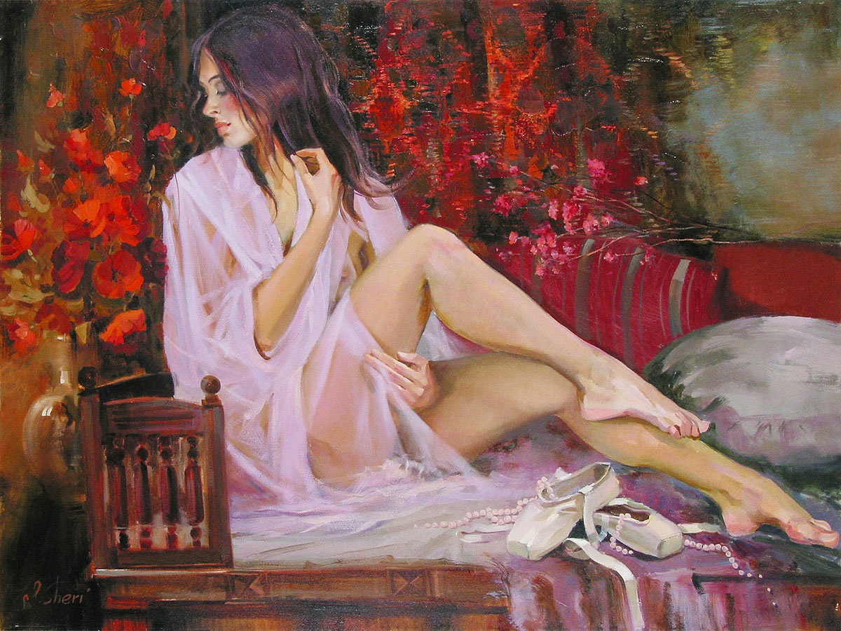 Le Donne Nella Pittura Di Irene Sheri Arc Art Blog By Daniele Drigo