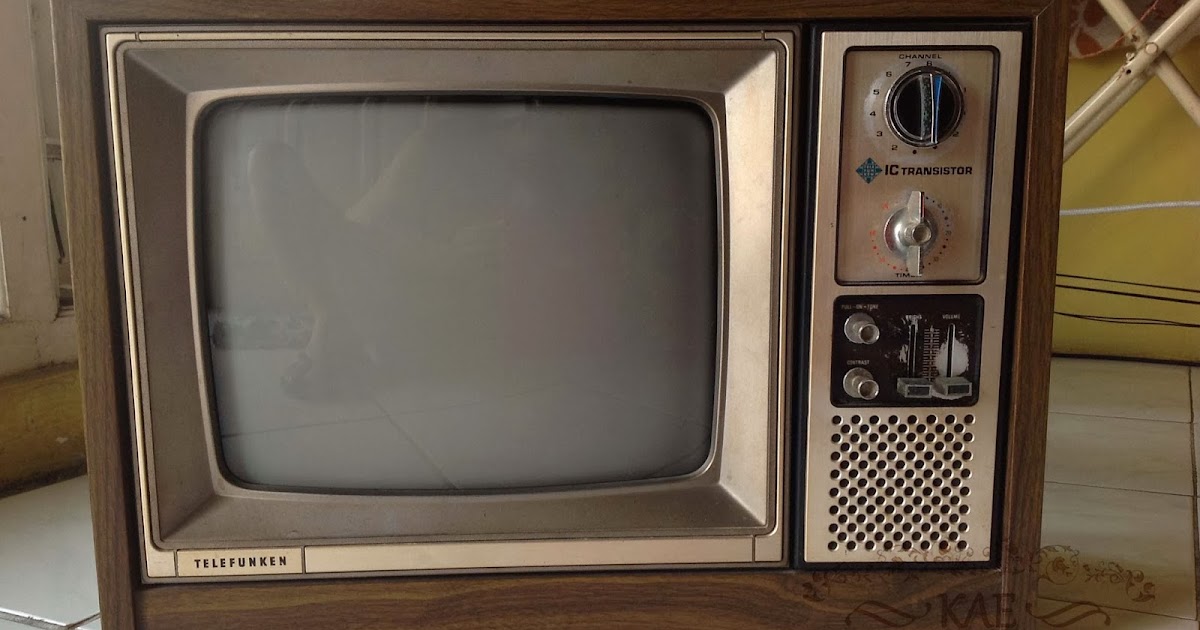 Kae Antique Collection Antique Telefunken TV 14"