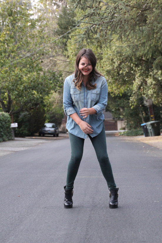 The Style Engineer Denim on (green) Denim