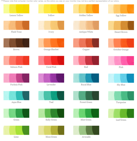 food coloring chart for icing food coloring chart for icing