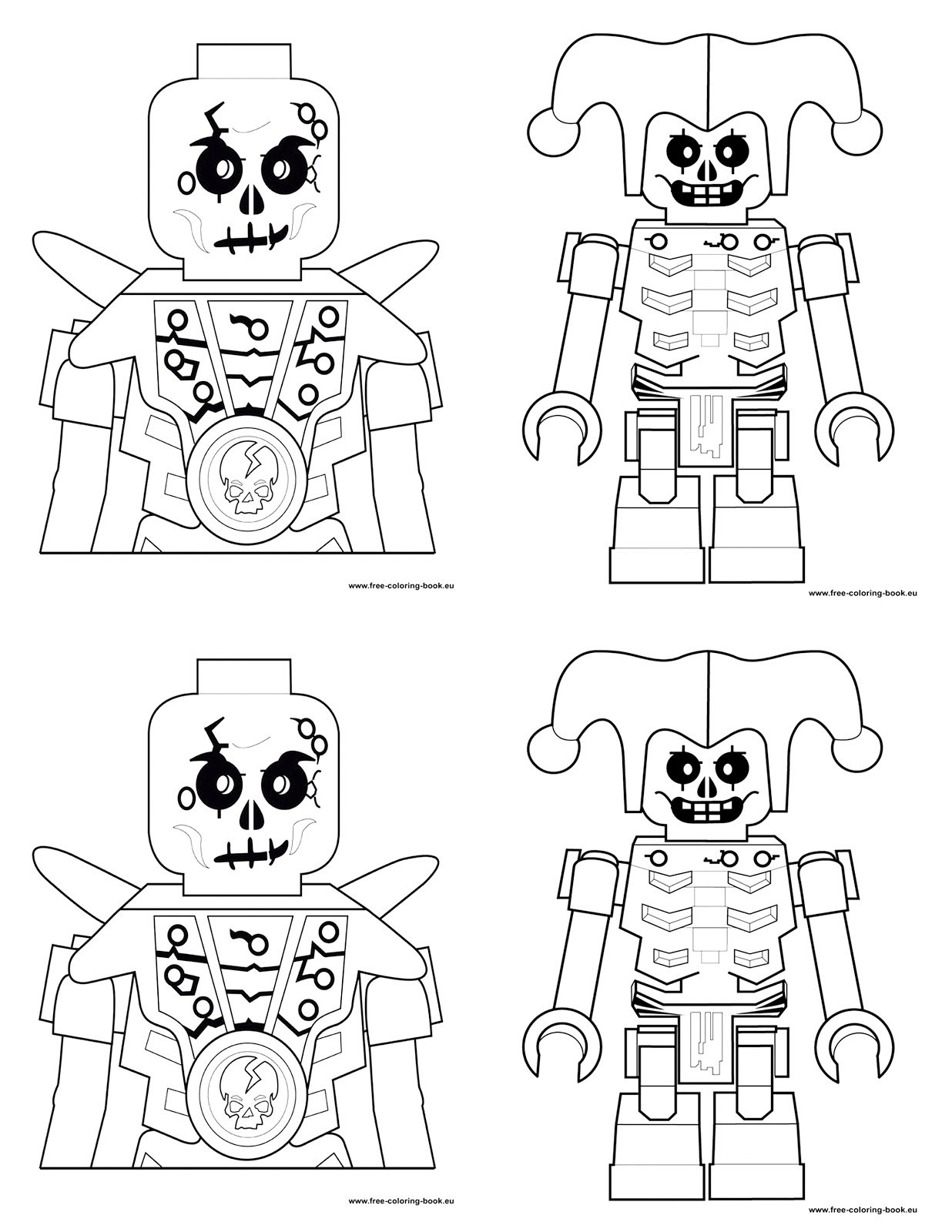 Gummy Bears and Pony Tails: Lego Coloring Book Party Favors