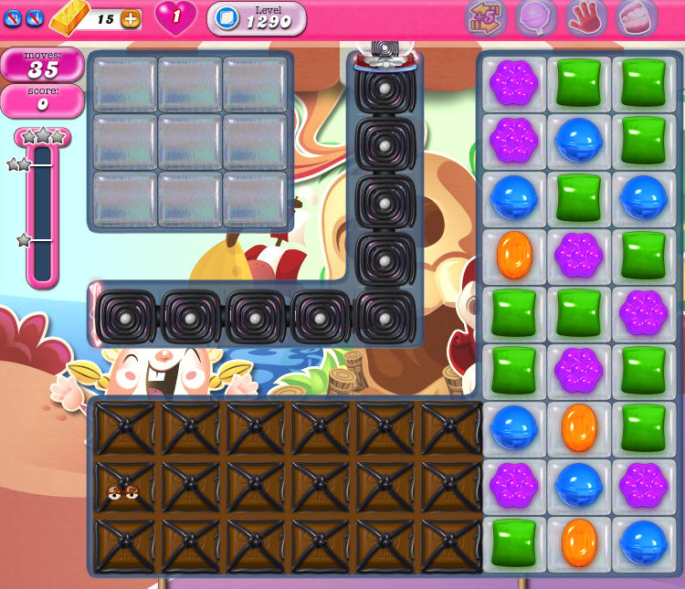 Candy Crush Saga 1290 Candy Crush Saga 1290