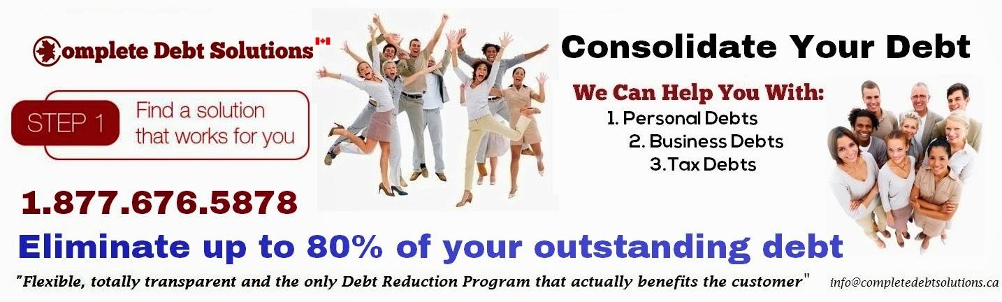 No More Debts Solutions - Toll-free (877) 676-5878  Canada