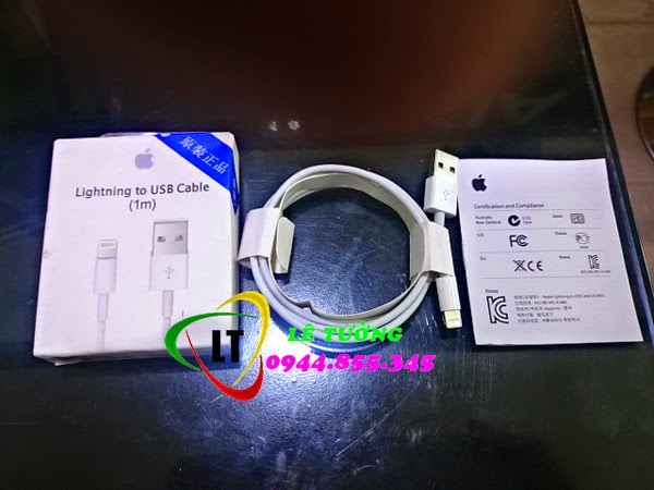 Dây cáp Lightning Iphone 5 chính hãng Apple sản xuất 10