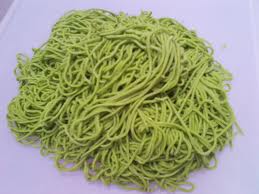 Mie Hijau resep mi hijau , cara membuat mi hijau
