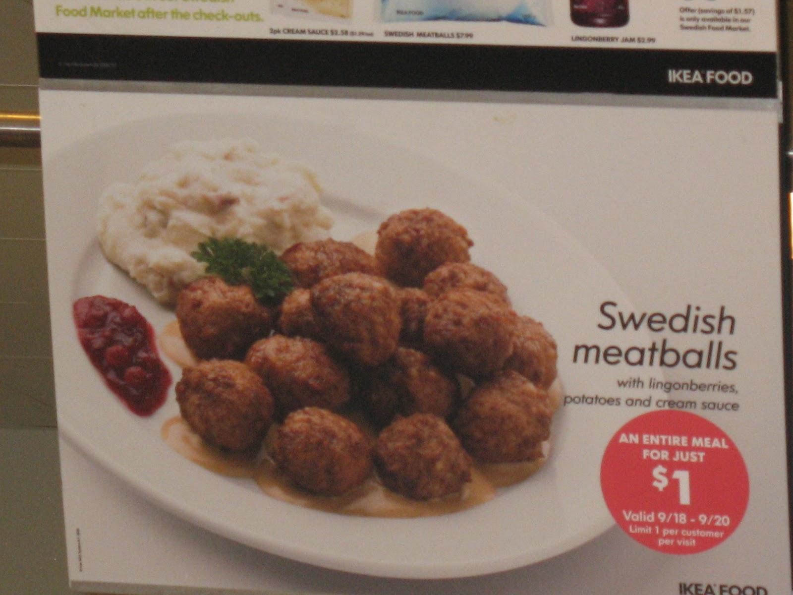 For the Love of Food IKEA Swedish Meatballs with Gravy