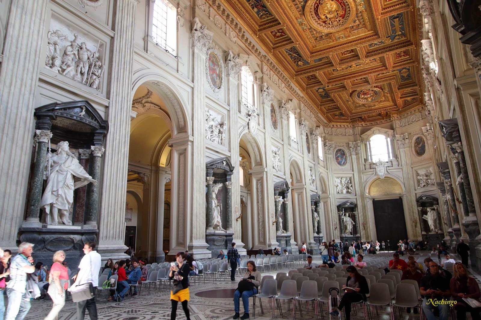 Tres días y medio de paliza en Roma - Blogs de Italia - 01-05-15 Iglesias y más iglesias (y alguna que otra basílica). (11)