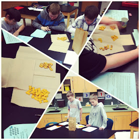 Ms. Milleson's 7th Grade Blog: Capture/Recapture - Proportions Math