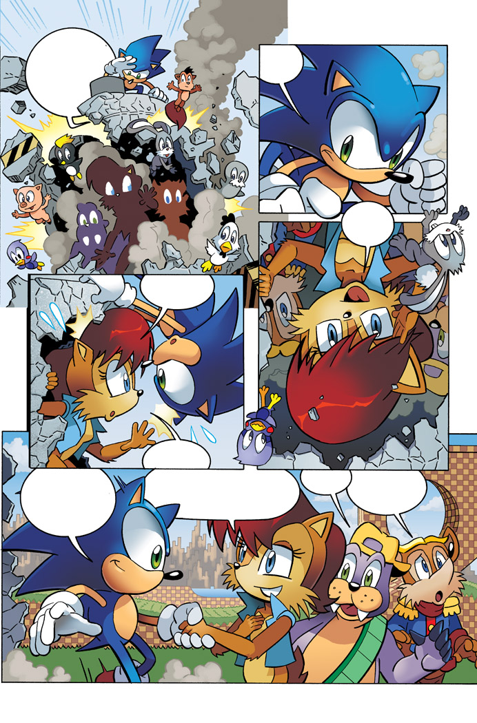 Matt Herms: Comic Art and Illustration: Look Back: Sonic the Hedgehog 226
