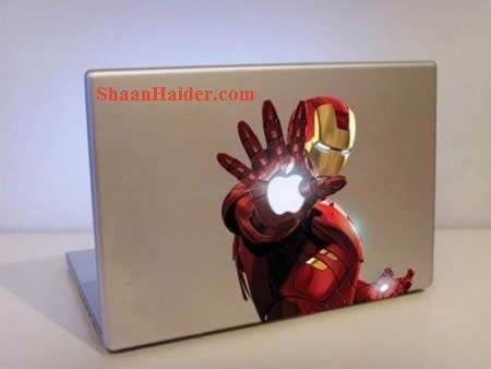 Iron Man MacBook Stickers for Apple Lovers