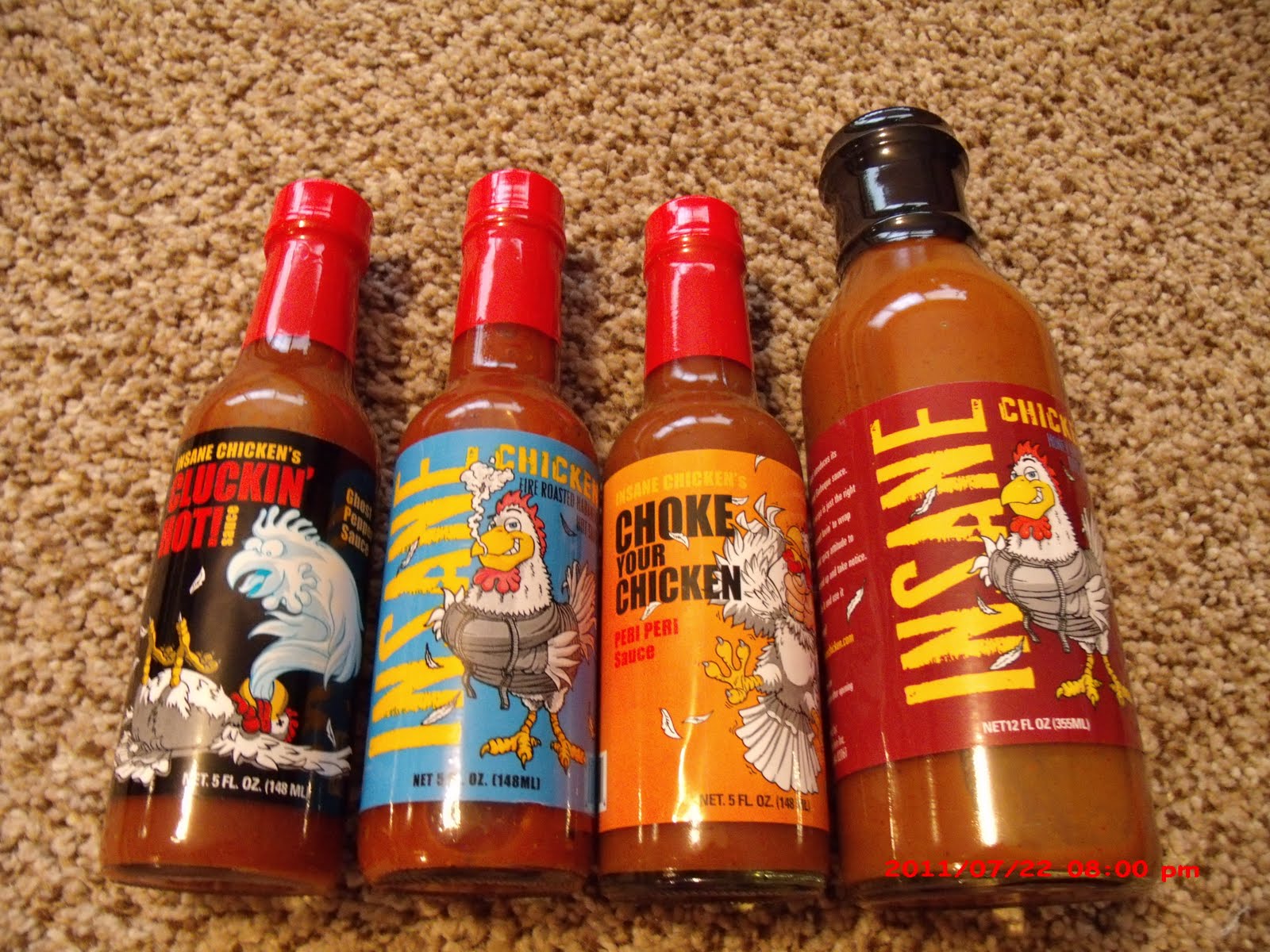 A Lucky Ladybug Insane Chicken Sauces Review