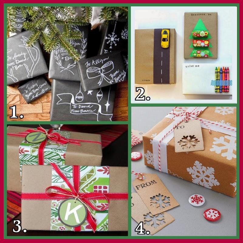 Dollar Store Crafter 4 DIY Christmas Gift Wrapping Paper Ideas