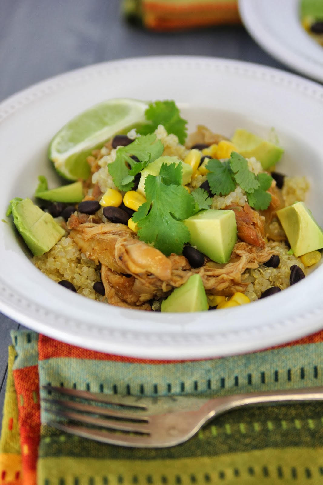 carmen's kitch BBQ Chicken Quinoa Salad