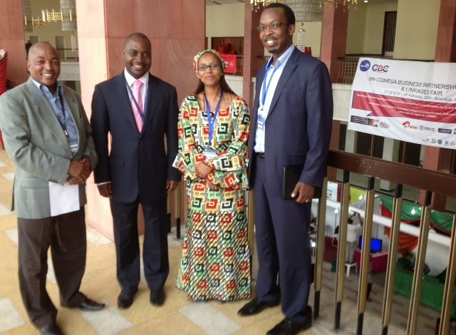 on the sidelines of the 9th COMESA Business Partnerships Forum, DRC CONGO 20th-23rd 2014