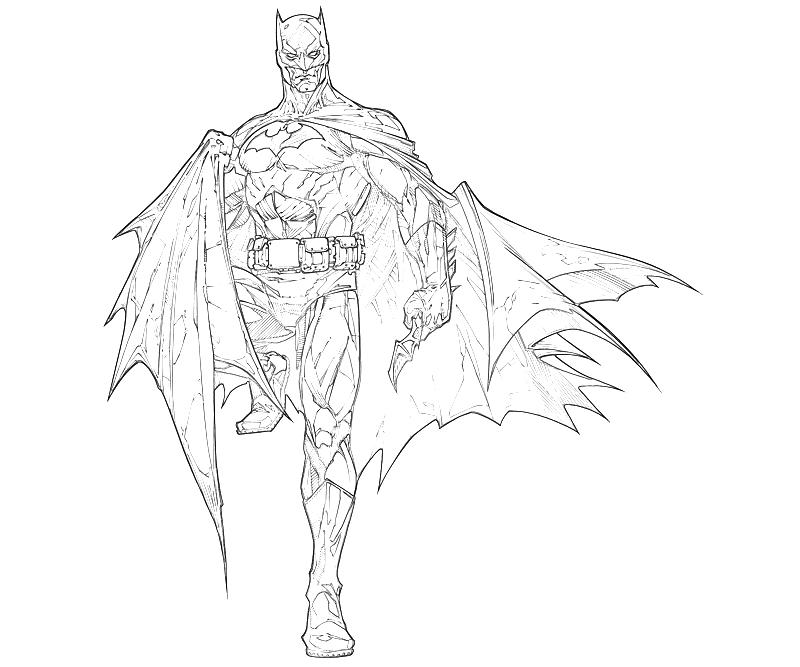 Injustice Gods Among Us - Free Colouring Pages