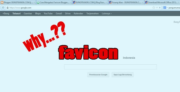 Mengapa Harus Pasang Favicon di Blog?